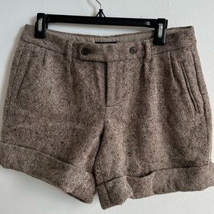 AVAILABLE- Gap Tweed Shorts